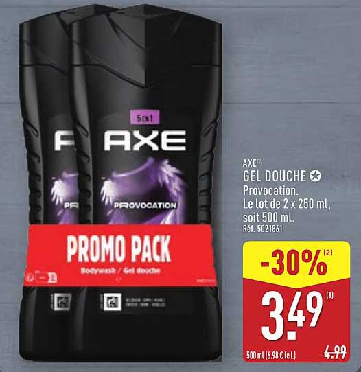 AXE® GEL DOUCHE ★ Provocation.