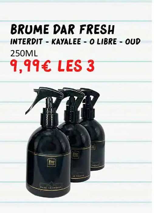BRUME DAR FRESH INTERDIT KAYALEE O LIBRE OUD