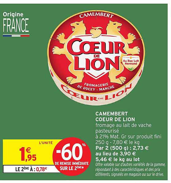 CAMEMBERT COEUR DE LION