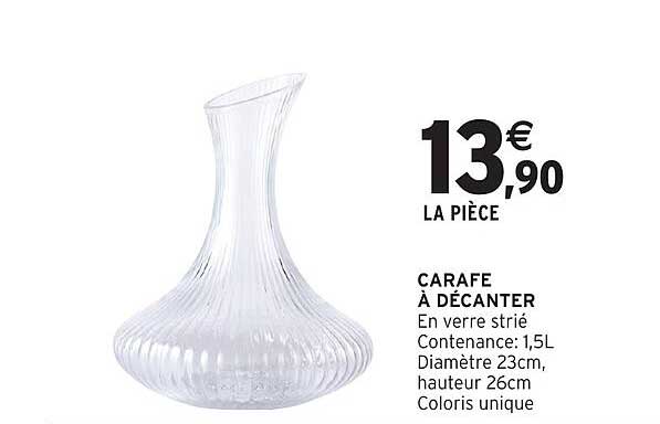 CARAFE À DÉCANTER
