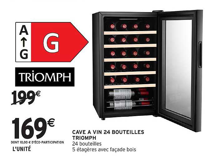 CAVE A VIN 24 BOUTEILLES TRIUMPH