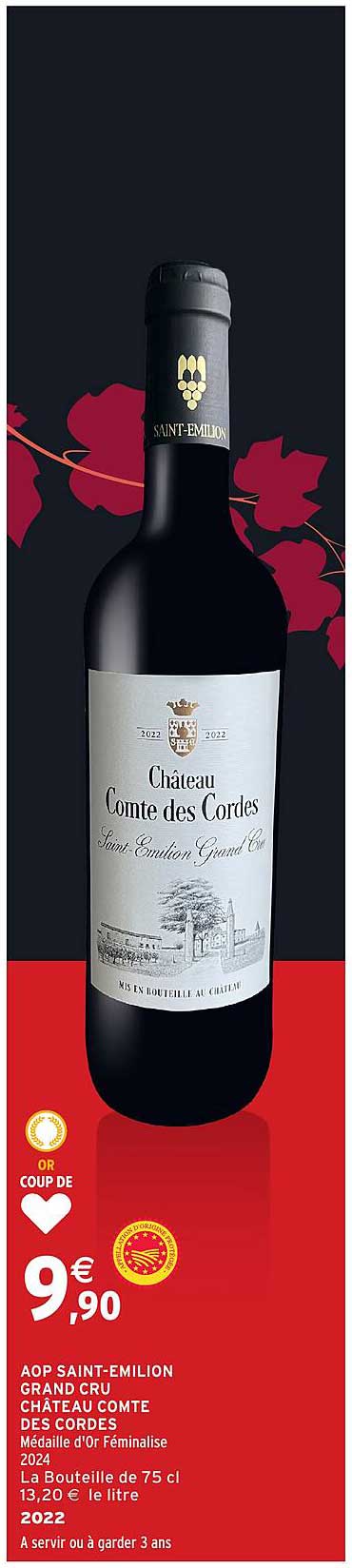 Château Comte des Cordes - Saint Emilion Grand Cru