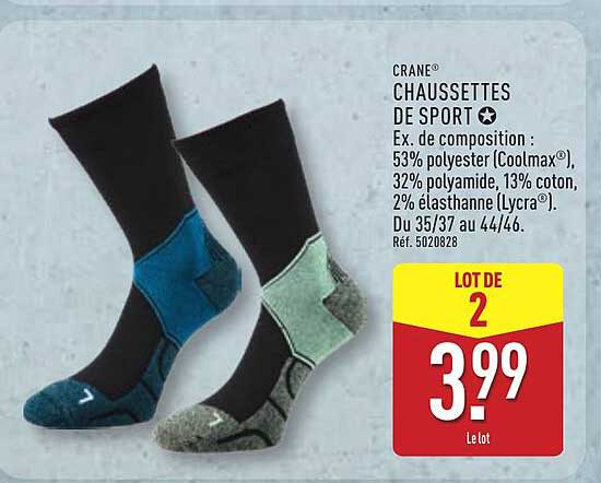 CHAUSSETTES DE SPORT