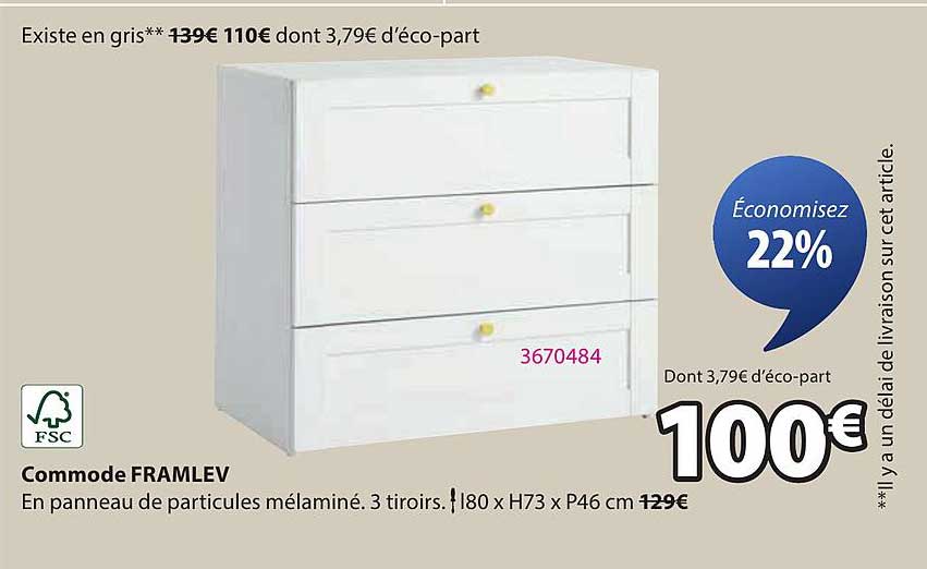 Commode FRAMLEV