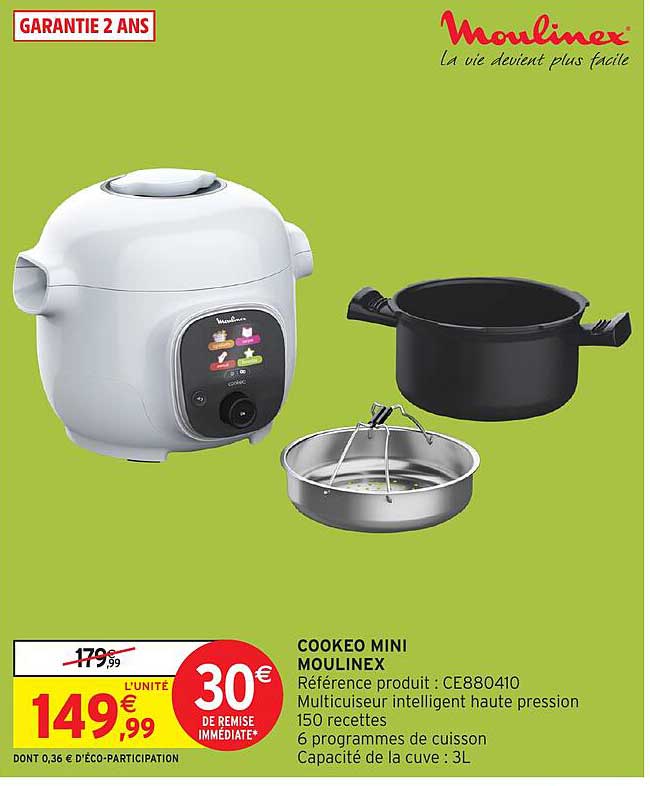 COOKEO MINI MOULINEX