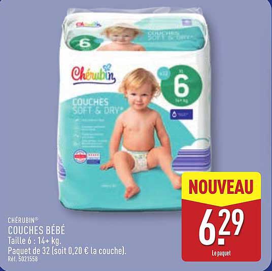 COUCHES BÉBÉ