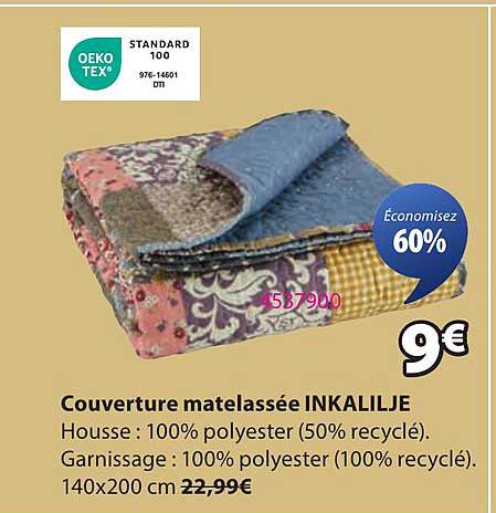 Couverture matelassée INKALILJE