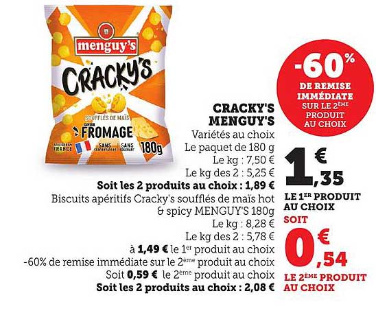 CRACKY'S MENGUY'S
