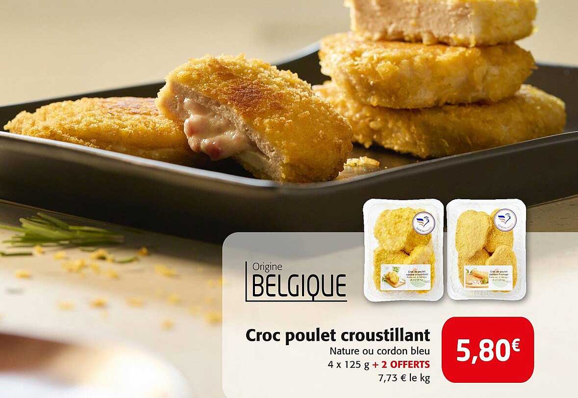 Croc poulet croustillant