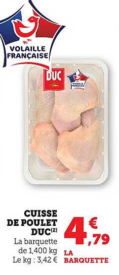 CUISSE DE POULET DUC