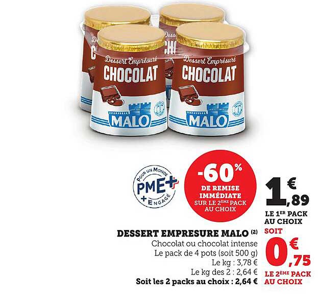 DESSERT EMPRESURE MALO