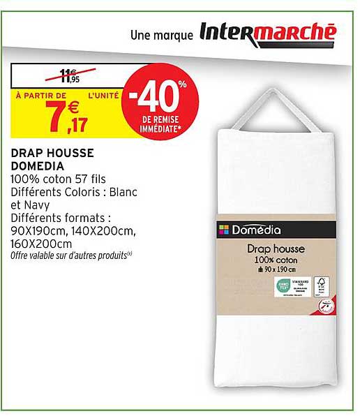 DRAP HOUSSE DOMEDIA