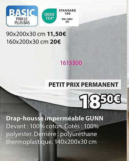 Drap-housse imperméable GUNN