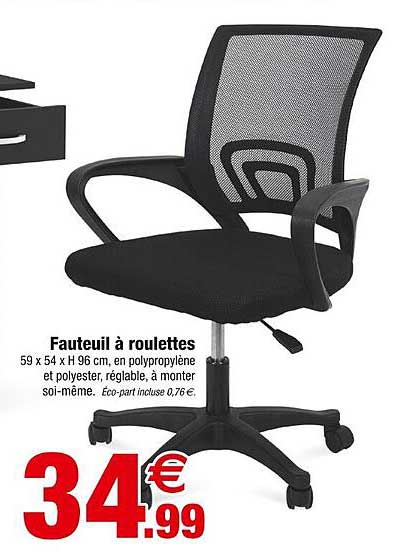 Fauteuil à roulettes