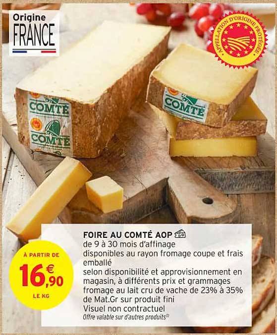 FOIRE AU COMTÉ AOP