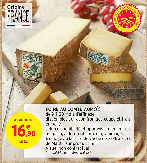 FOIRE AU COMTÉ AOP