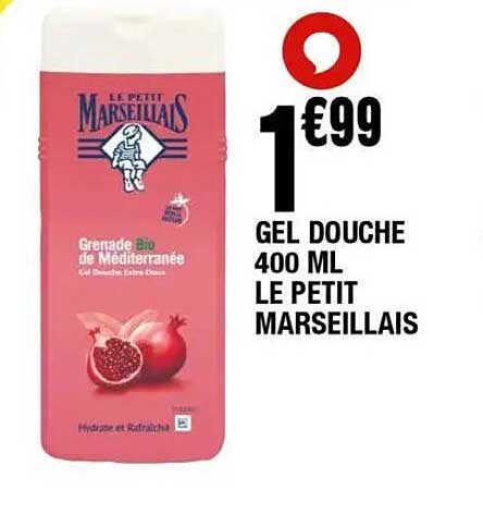 GEL DOUCHE 400 ML LE PETIT MARSEILLAIS