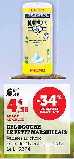 GEL DOUCHE LE PETIT MARSEILLAIS