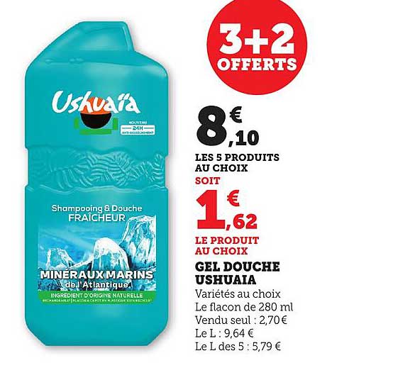 GEL DOUCHE USHUAIA