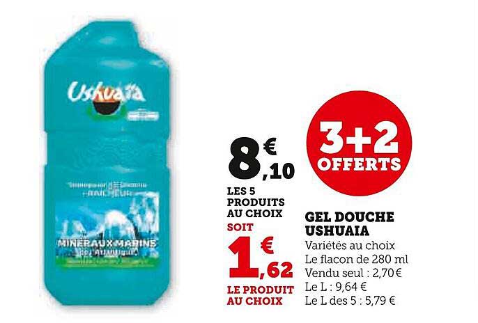 GEL DOUCHE USHUAIA