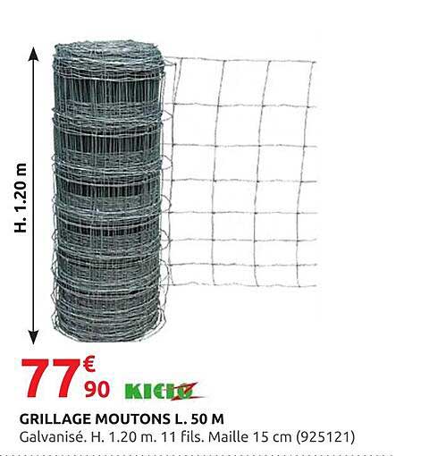 GRILLAGE MOUTONS L. 50 M