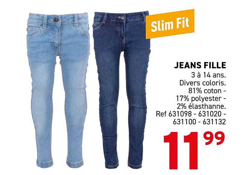 JEANS FILLE