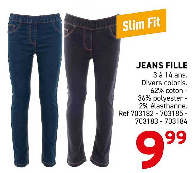 JEANS FILLE