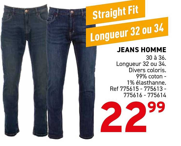 JEANS HOMME