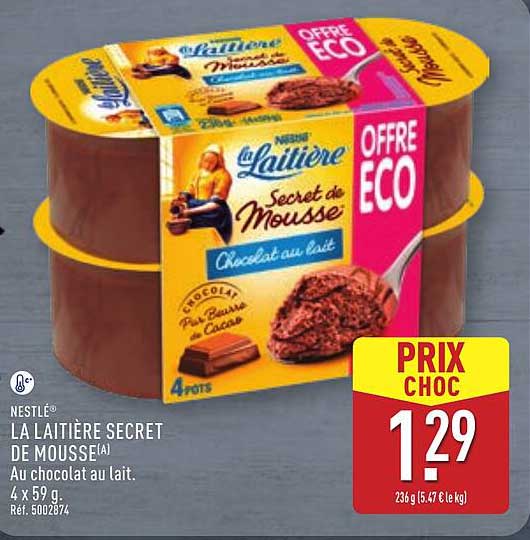 LA LAITIÈRE SECRET DE MOUSSE
