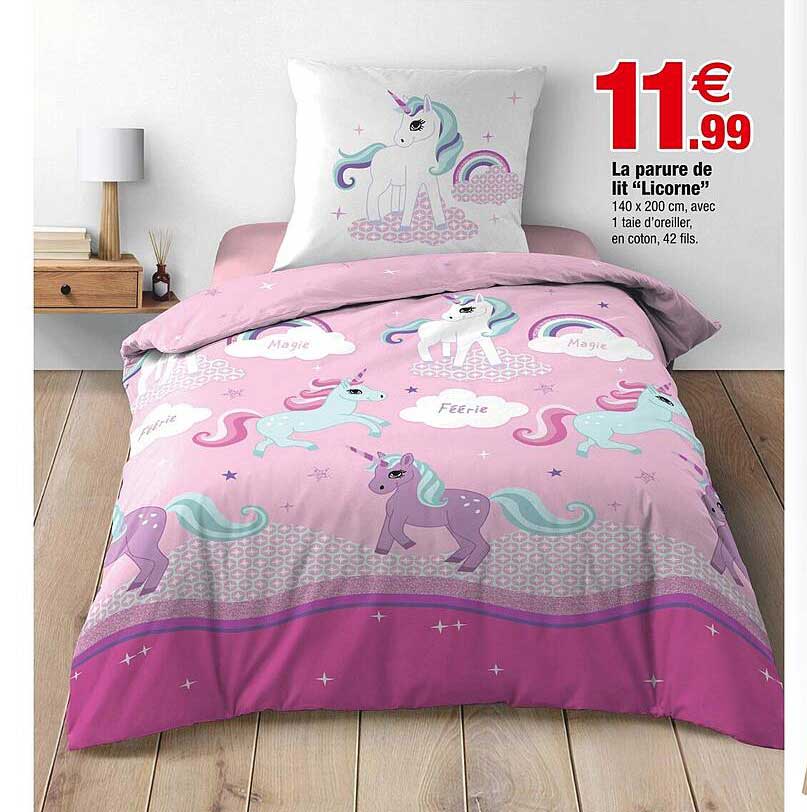 La parure de lit “Licorne”