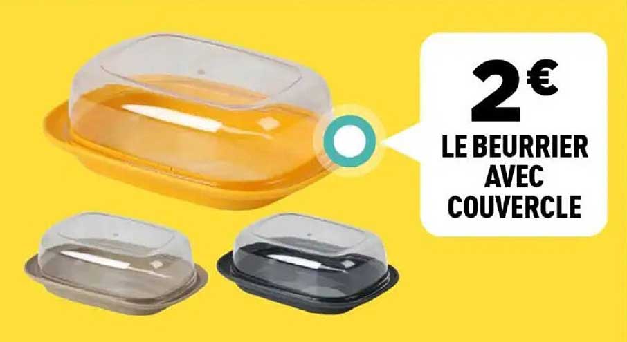 LE BEURRIER AVEC COUVERCLE