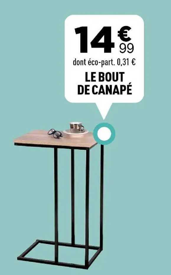 LE BOUT DE CANAPÉ