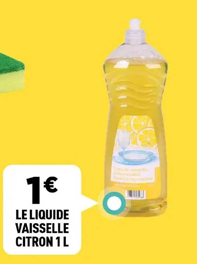 LE LIQUIDE VAISSELLE CITRON 1 L