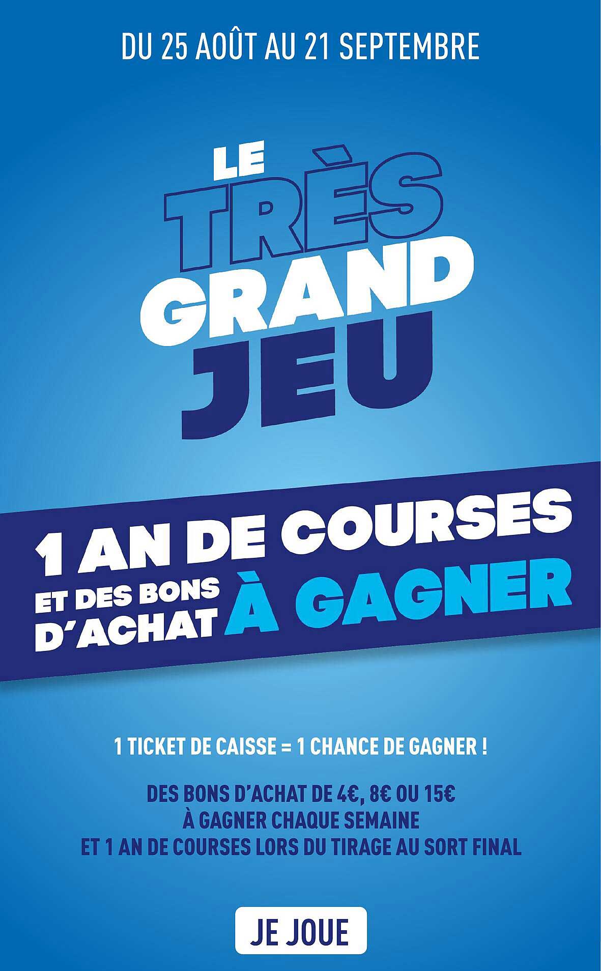LE TRÈS GRAND JEU