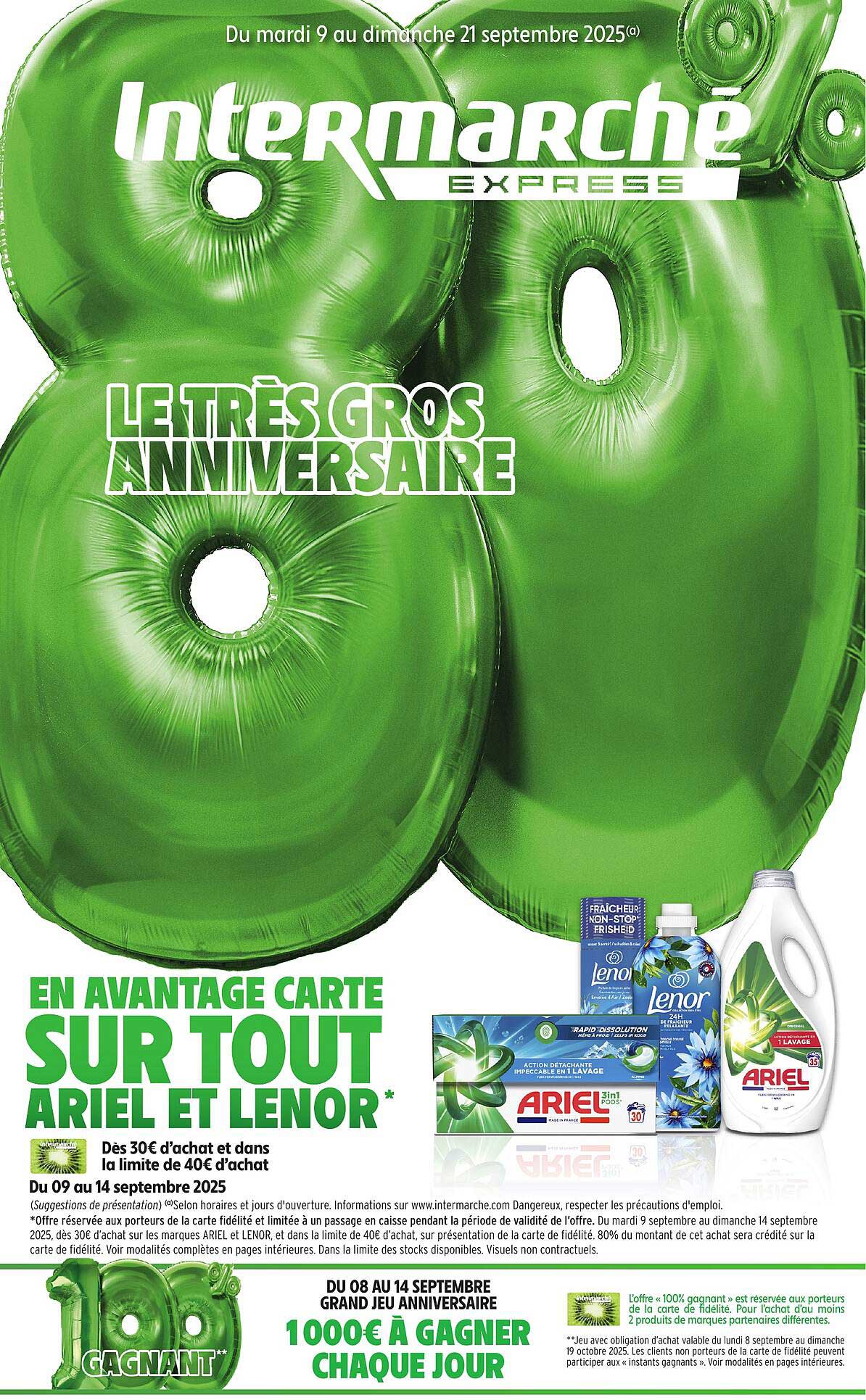 LE TRÈS GROS ANNIVERSAIRE