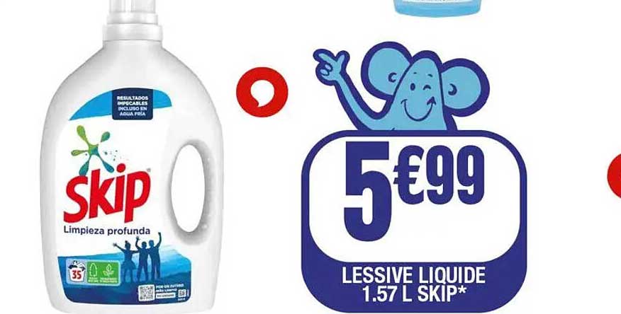 LESSIVE LIQUIDE 1.57 L SKIP