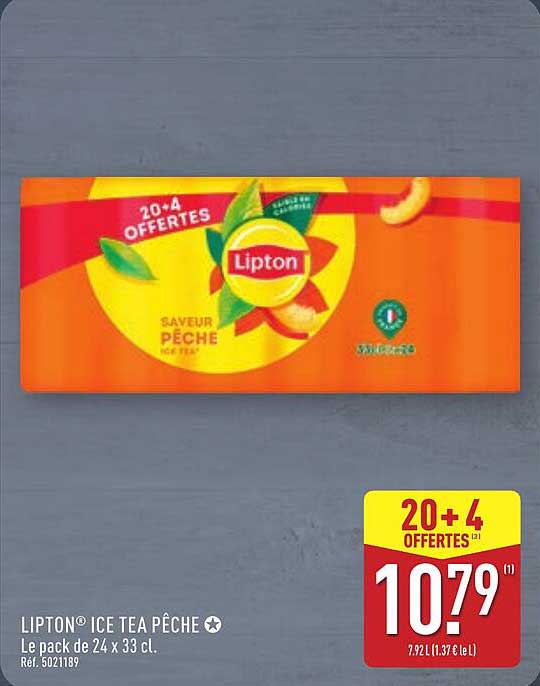 LIPTON® ICE TEA PÊCHE