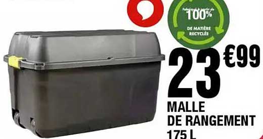 MALLE DE RANGEMENT 175 L