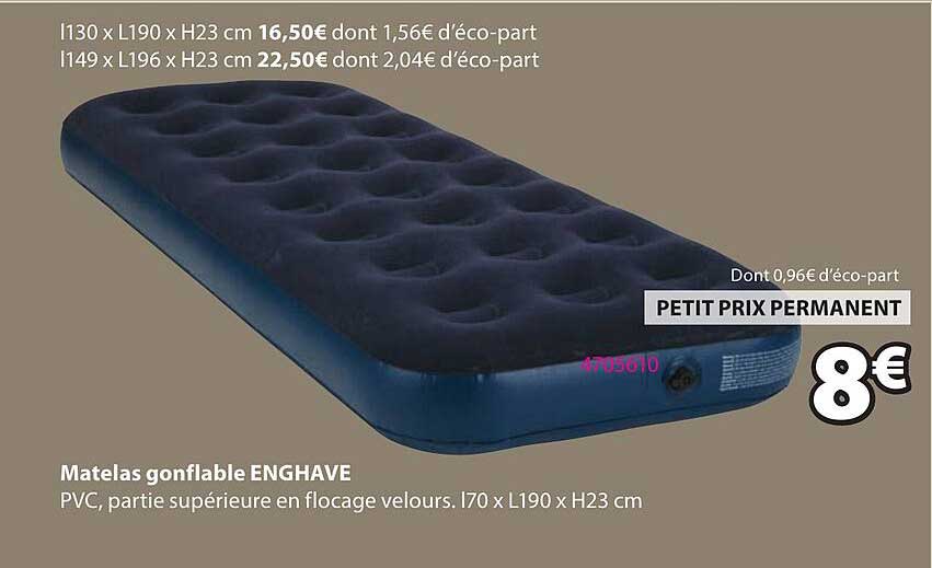 Matelas gonflable ENG HAVE