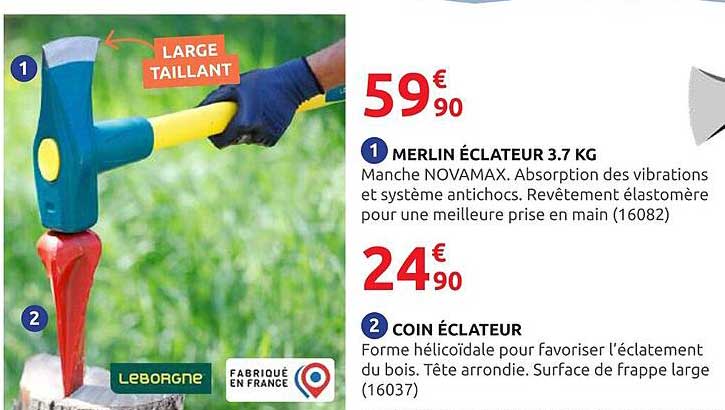 MERLIN ÉCLATEUR 3.7 KG