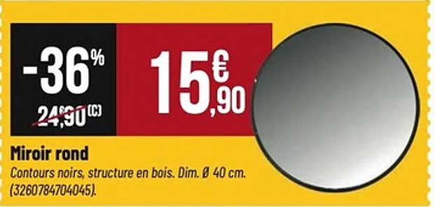 Miroir rond