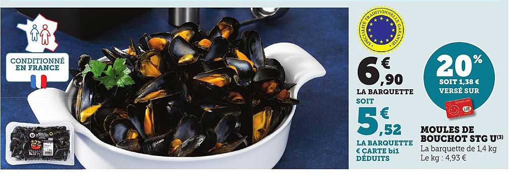 MOULES DE BOUCHO'T STG U