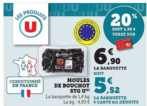 MOULES DE BOUCHOT STG U®