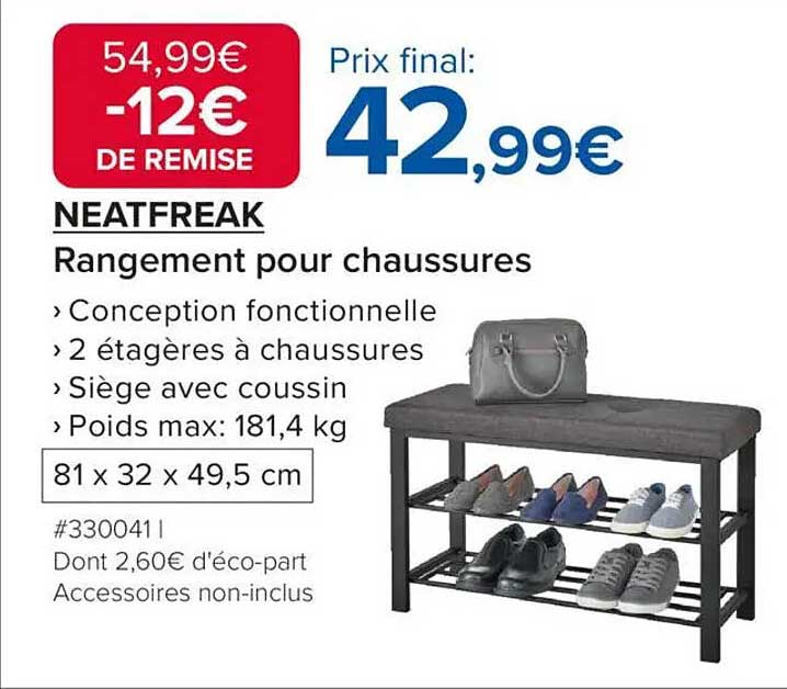 NEATFREAK Rangements pour chaussures