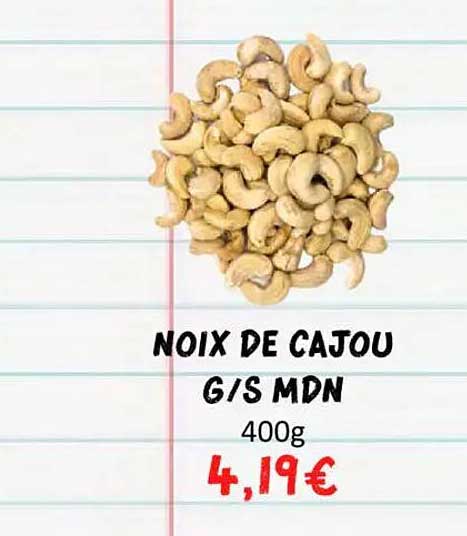 NOIX DE CAJOU G/S MDN