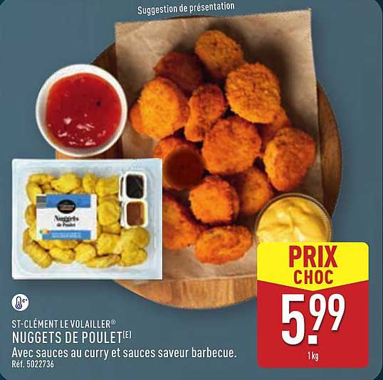 NUGGETS DE POULET