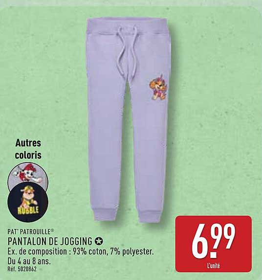 PANTALON DE JOGGING