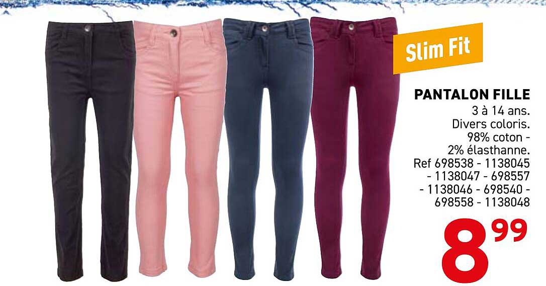 PANTALON FILLE