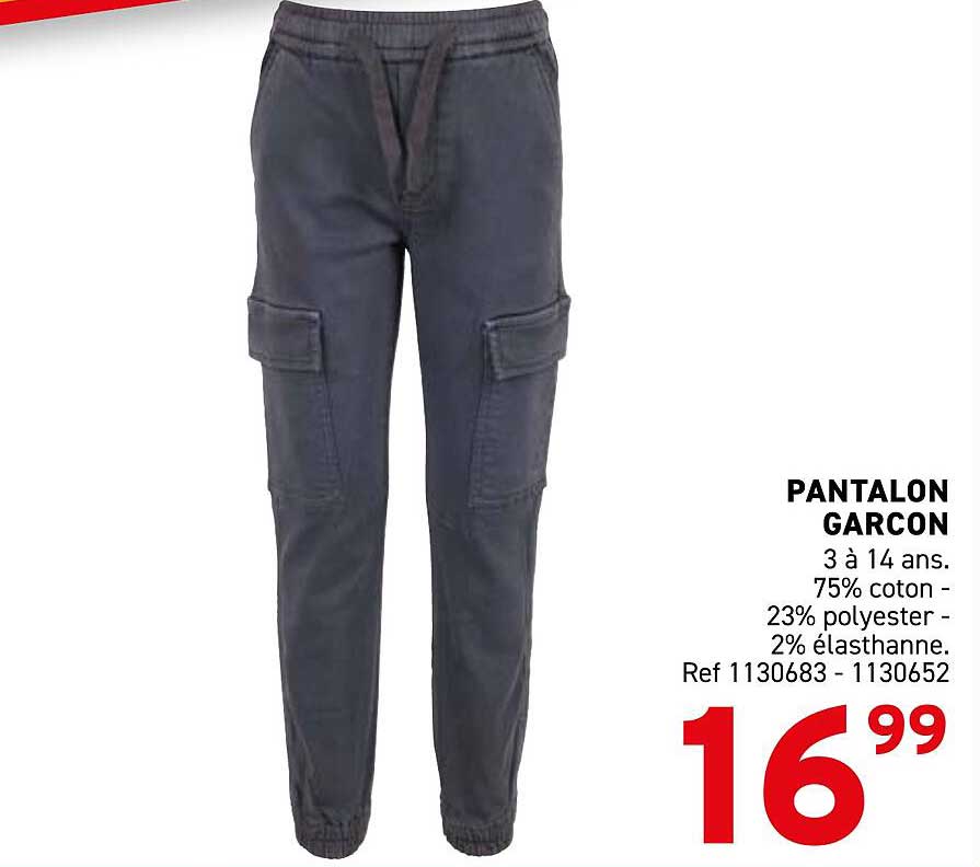 PANTALON GARCON