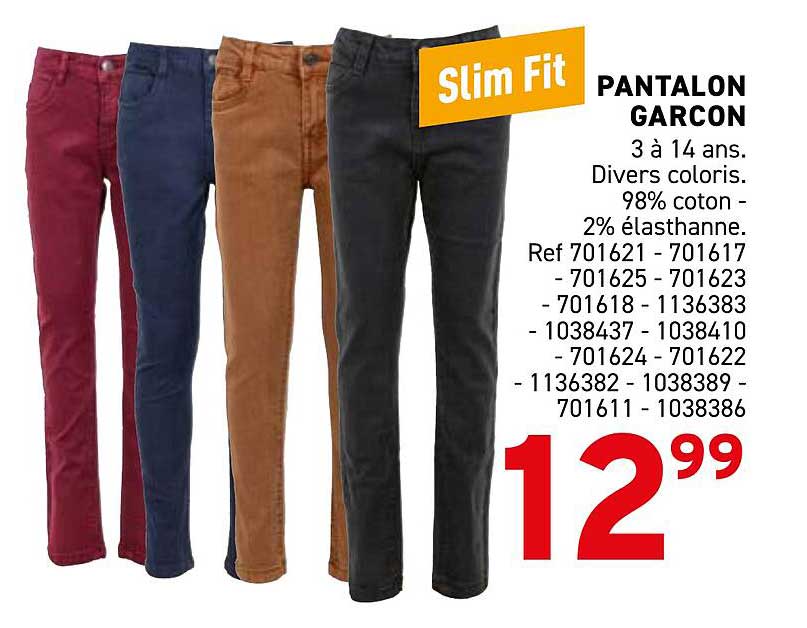 PANTALON GARCON